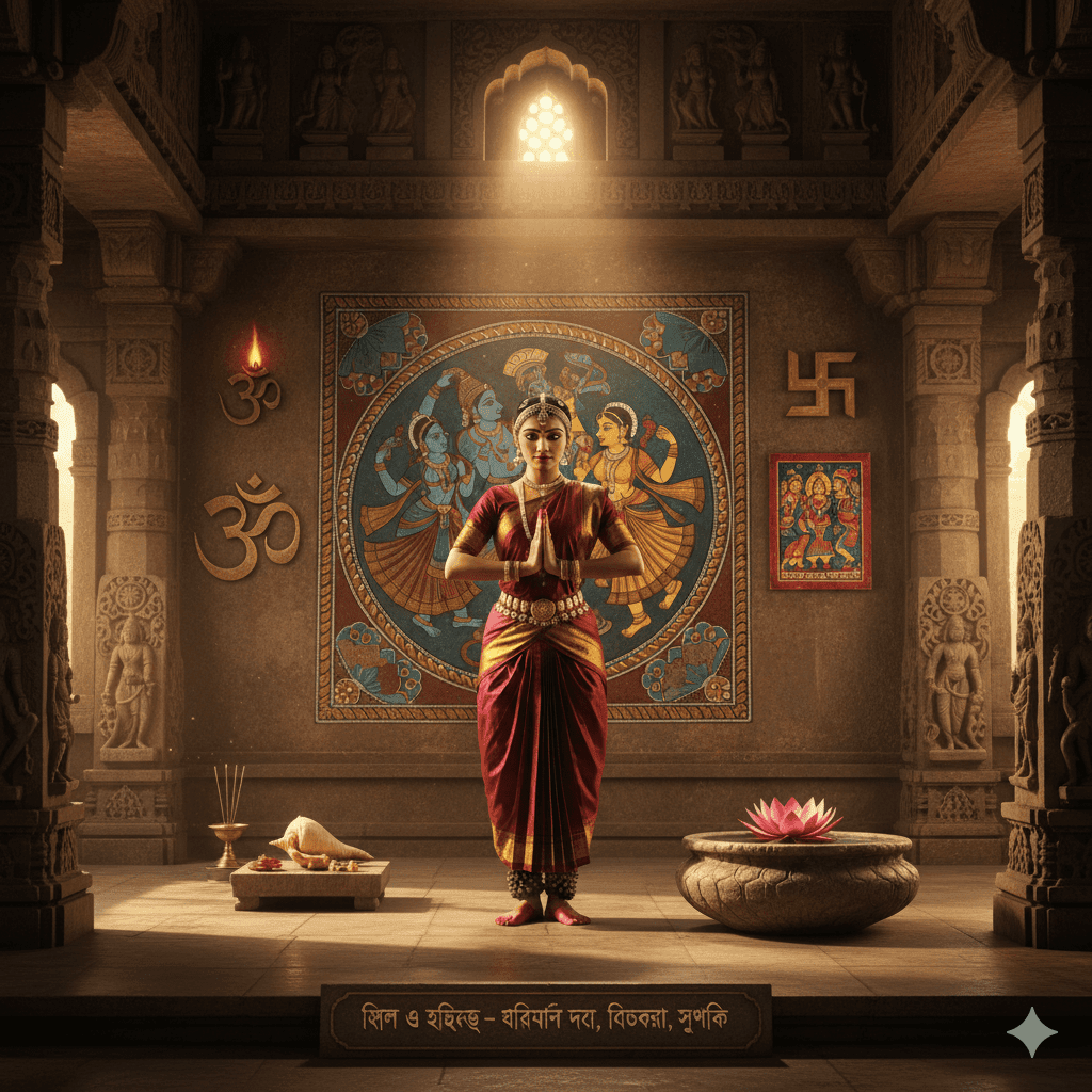 শিল্প ও ঐতিহ্য – ভারতীয় নৃত্য, চিত্রকলা, প্রতীক 🕉️🌸 Hindu culture