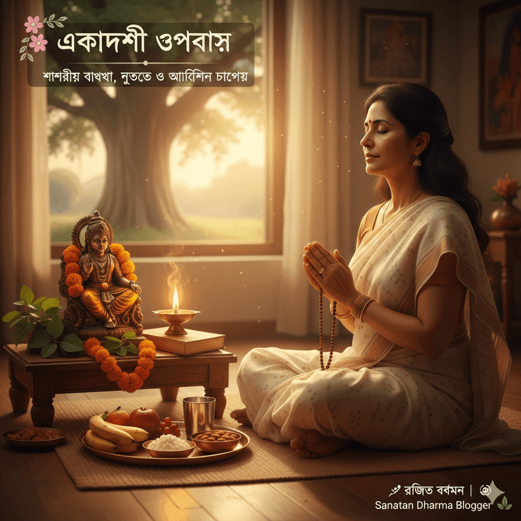 একাদশী উপবাস: শাস্ত্রীয় ব্যাখ্যা, গুরুত্ব ও আধ্যাত্মিক তাৎপর্য