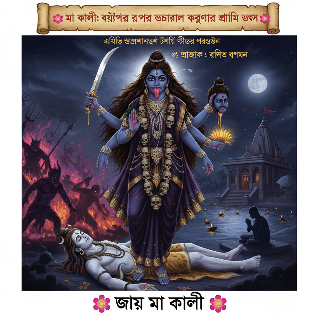 মা কালী কে? কেন তাঁর জন্ম, কী তাঁর আসল শক্তি—ভয়ংকর রূপের আড়ালে যে করুণাময়ী মা