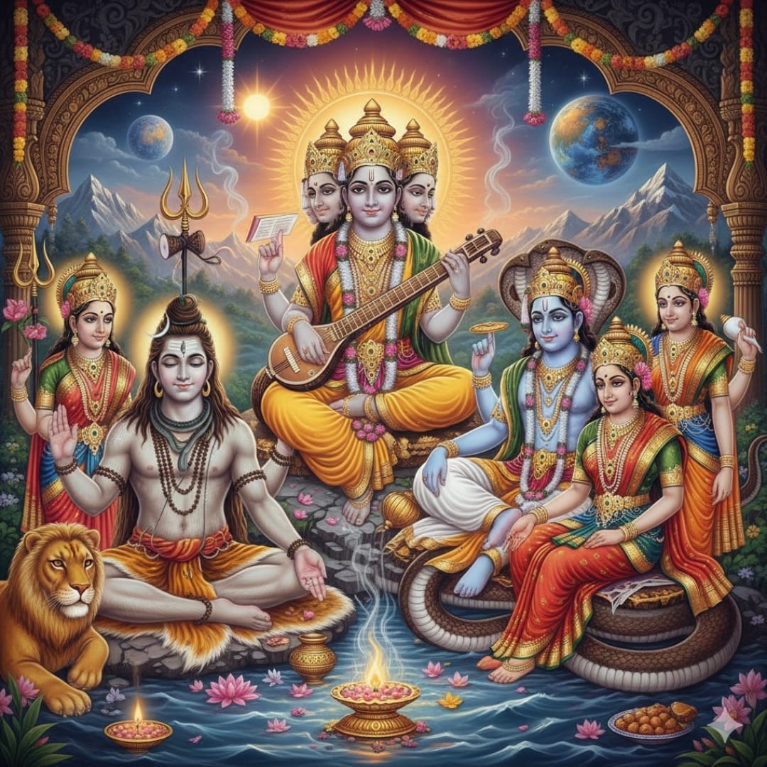 হিন্দু ধর্মের দেবদেবী: সংখ্যা, দর্শন ও সামাজিক প্রভাব