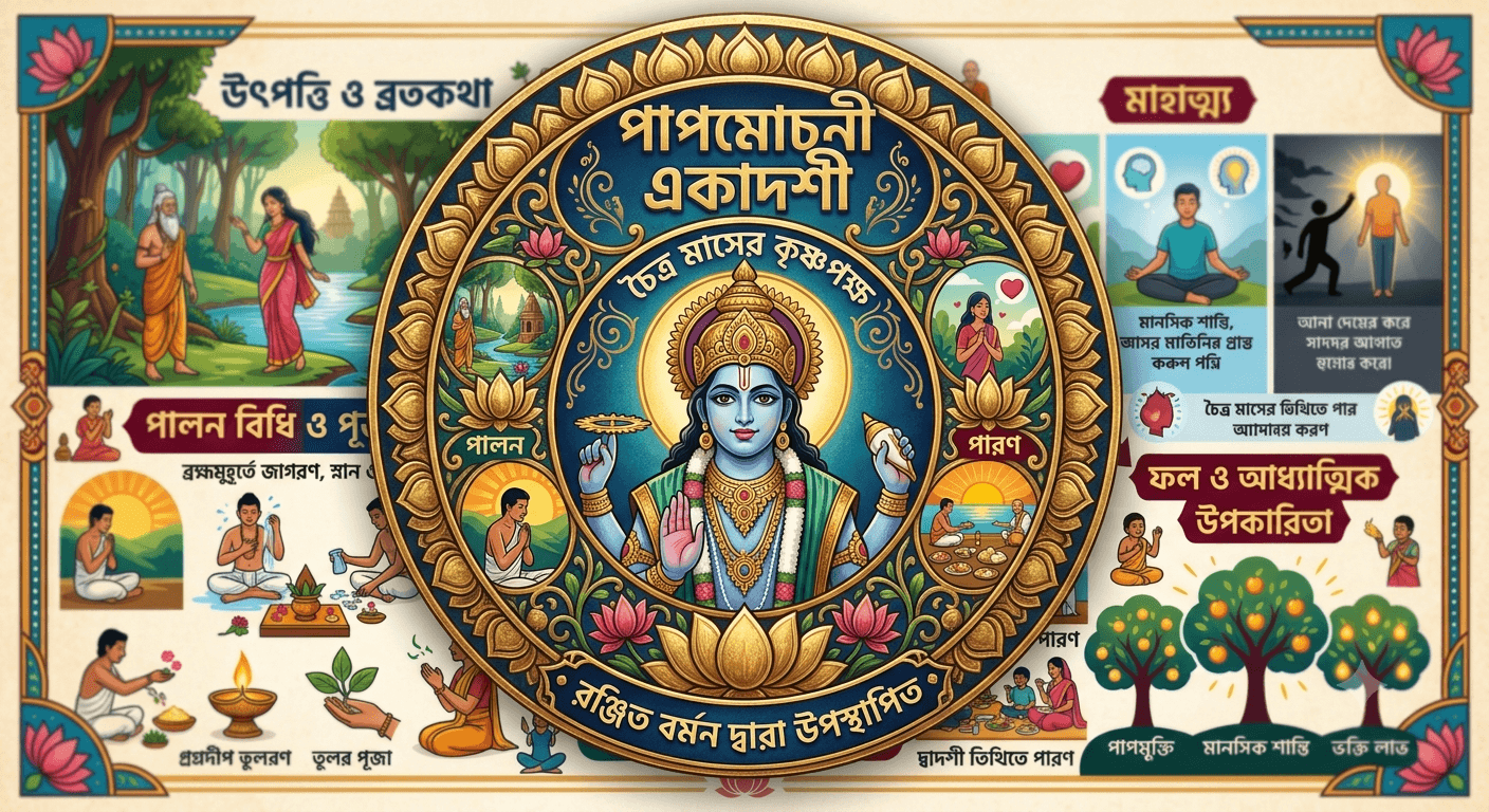 পাপমোচনী একাদশী: মাহাত্ম্য, উৎপত্তি, ব্রতকথা, পালন বিধি ও ফল